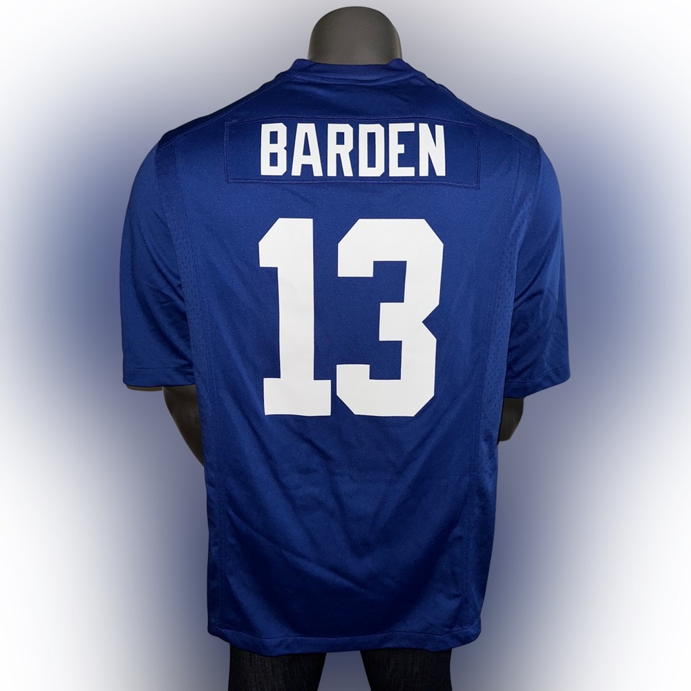 RARE! Official Nike On-Field NFL New York Giants Ramses Barden Men’s XL Jersey